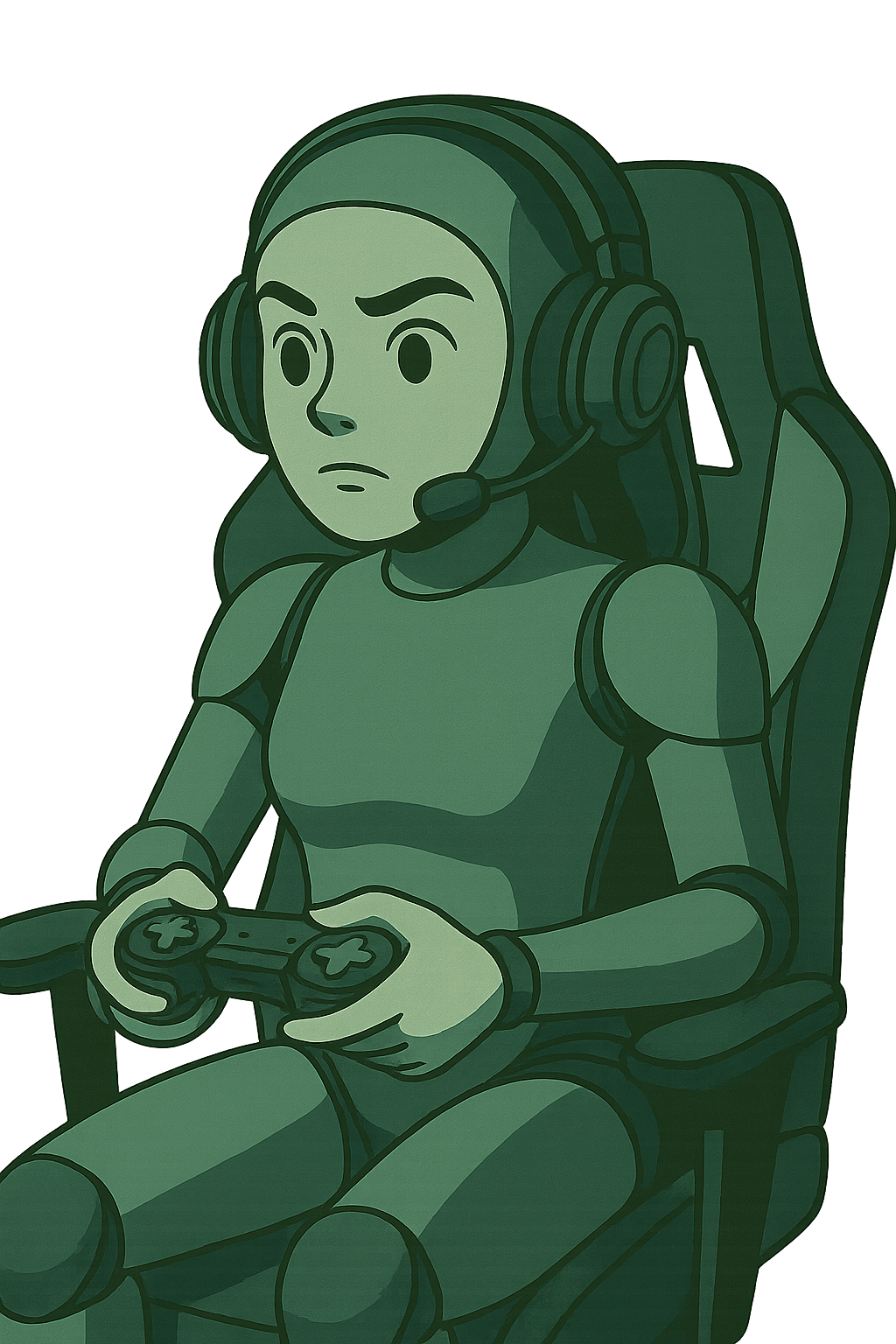 Mini Vara gaming with headset and controller